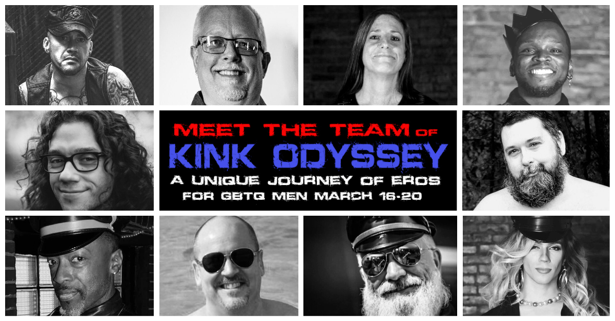 Meet the Kink Odyssey Team!! 💙🖤 ️