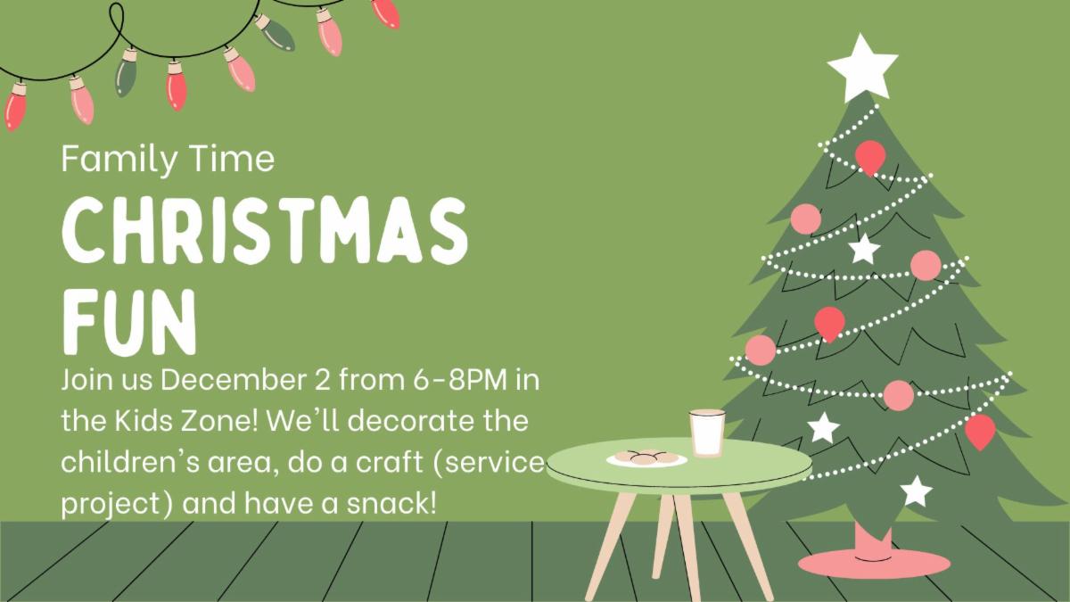 Christmas Eve Schedule Inside