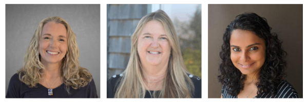 Image of Christina, Denna, and Akansha