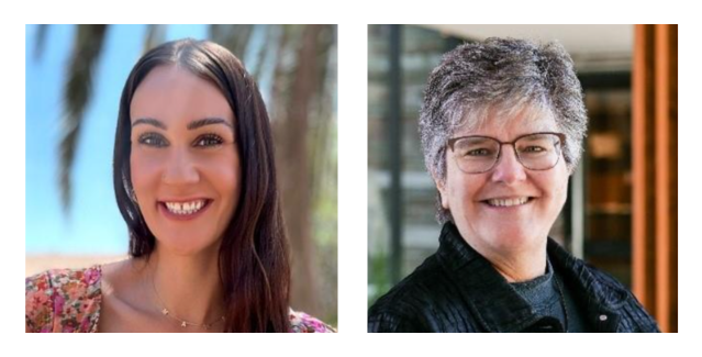 Lane Krumpos and Dr. Tracy Levins