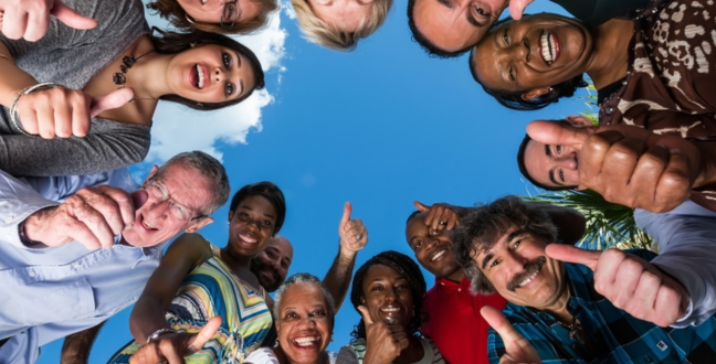 Image of a diverse group of people