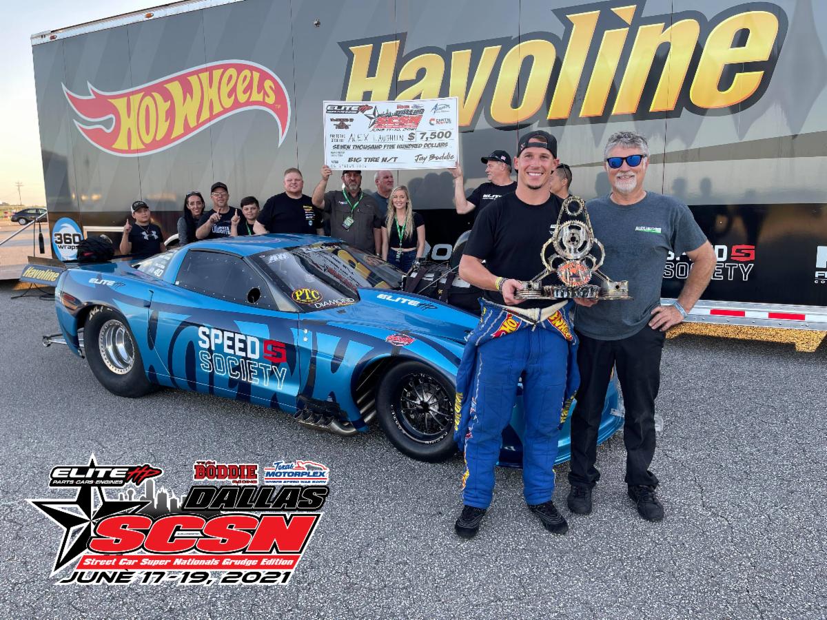Alex Laughlin Takes Win Light at 2021 EliteHP SCSN Dallas Drag List