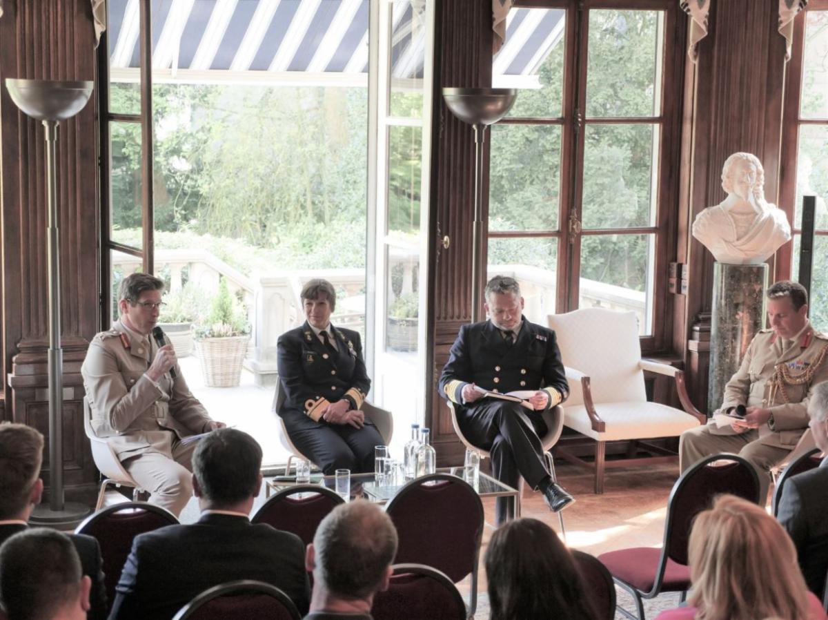 JEF Panel at the British Embassy in Hague Netherlands