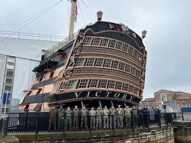 JEF OHQ visit to Portsmouth