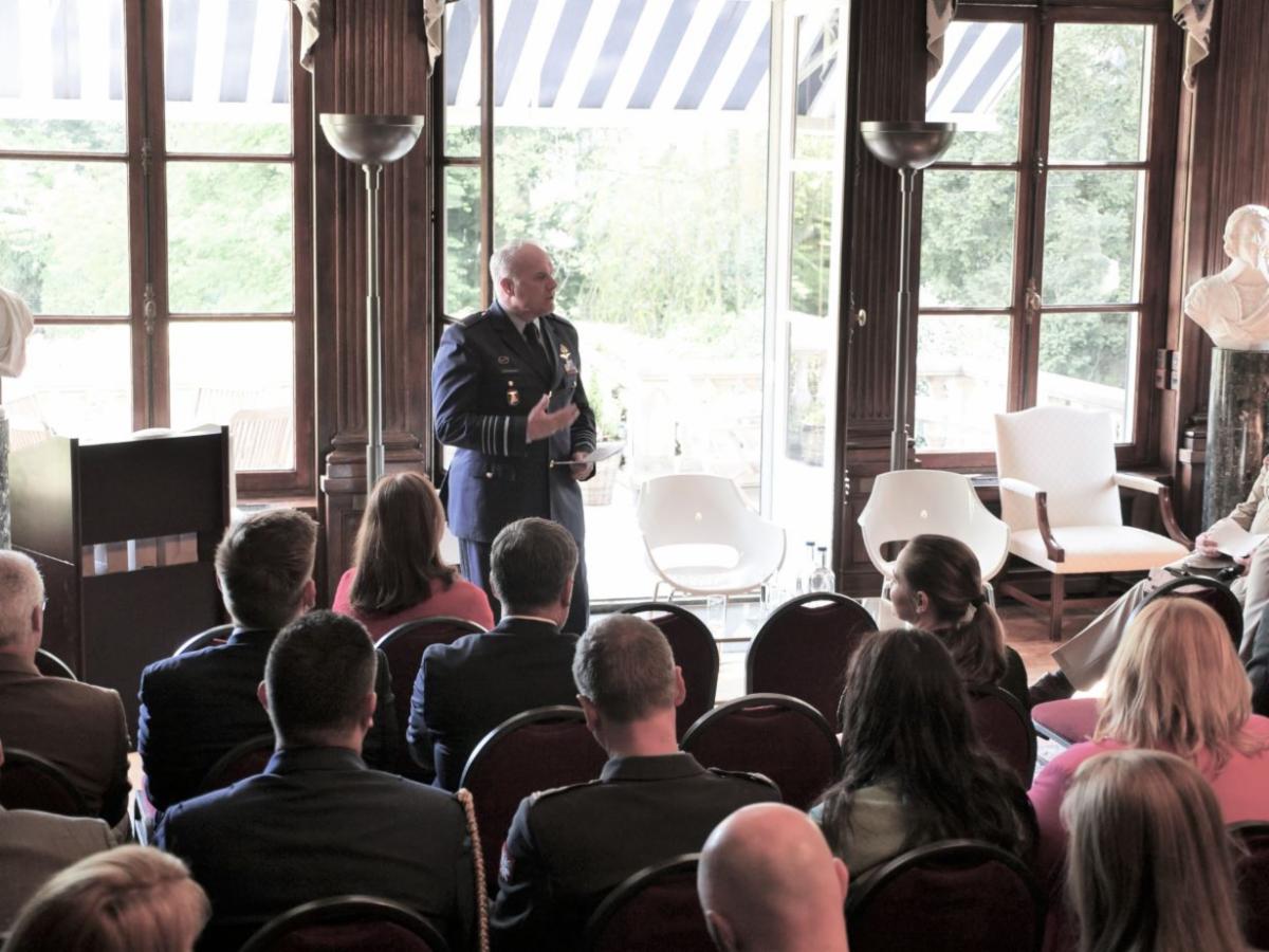 JEF Panel at the British Embassy in Hague Netherlands