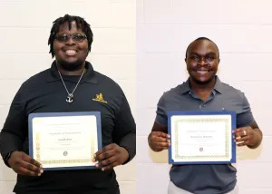 Humphrey Wanjala and Isaiah Atoe