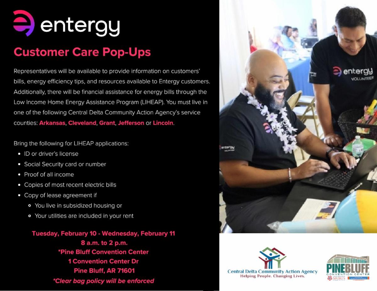 CDCAA Pine Bluff Entergy PopUps