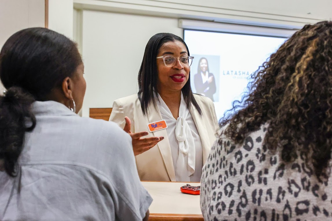 LaTasha Randle Speaks with UAPB Students