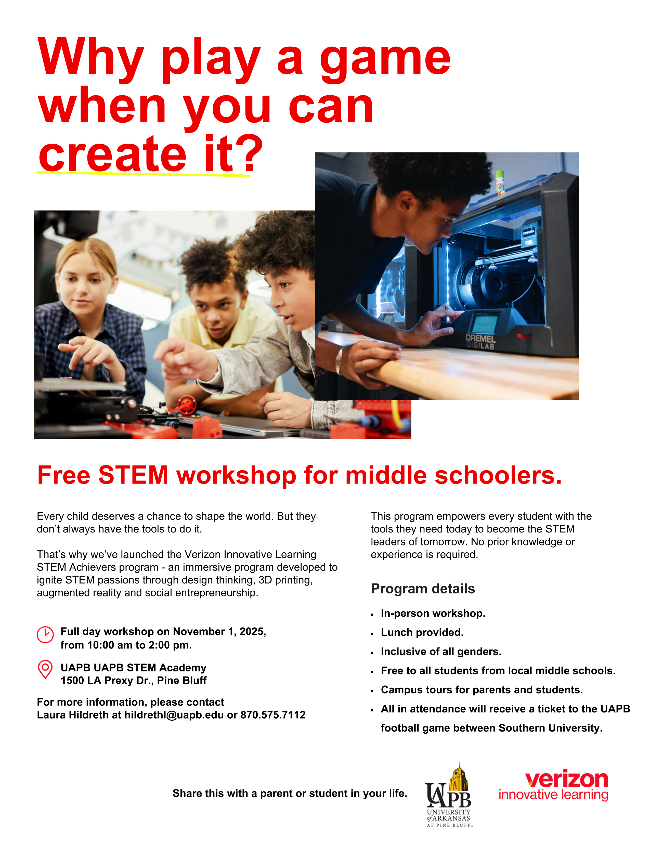 Verizon Innovative Learning STEM Achievers Program Workshop