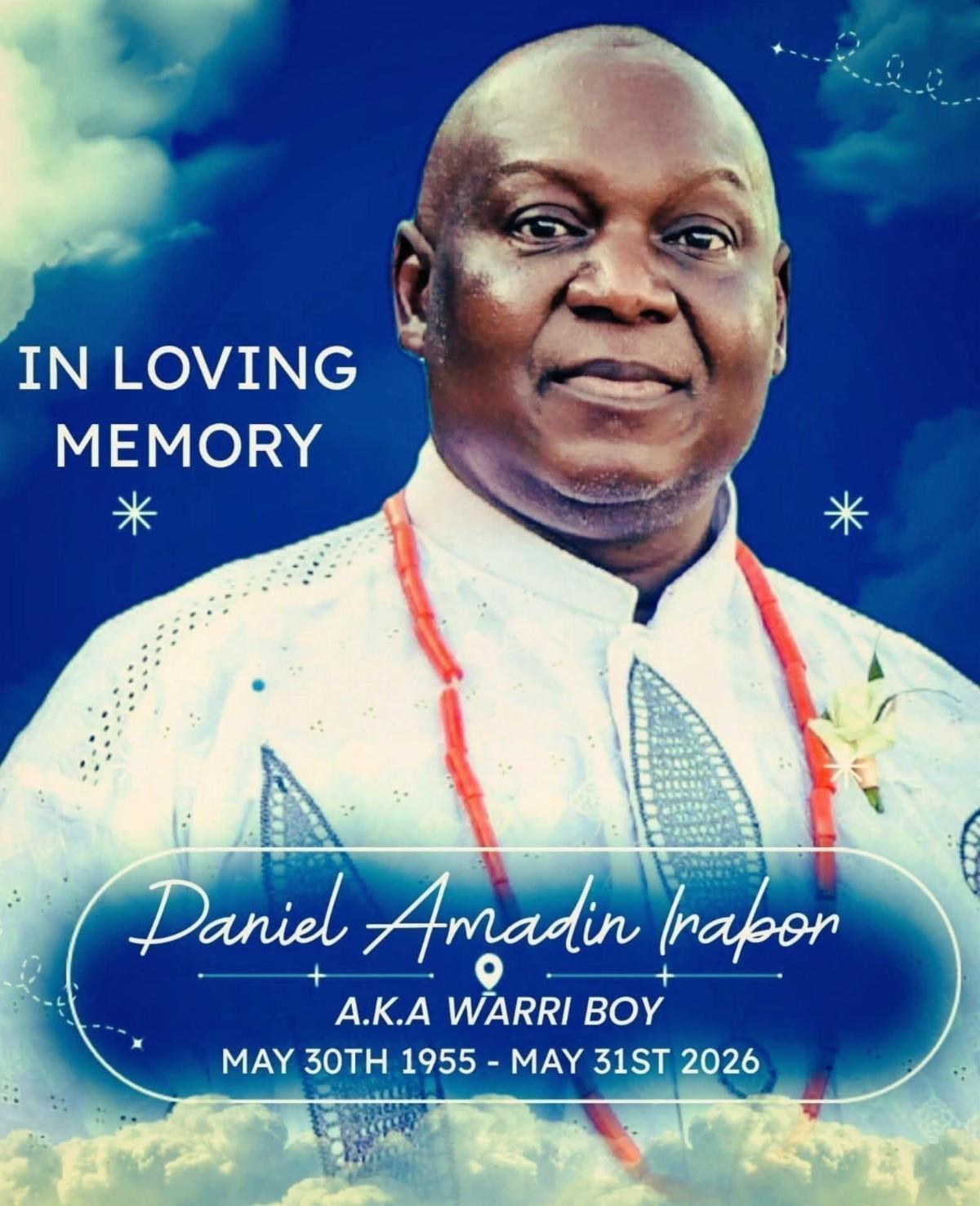 Dr. Daniel Amadin Irabor