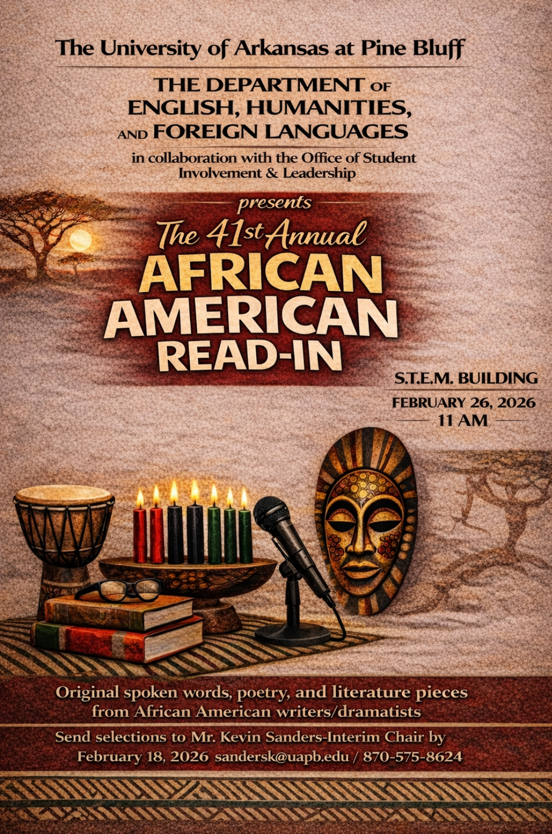41st Annual African American Read-In 2026