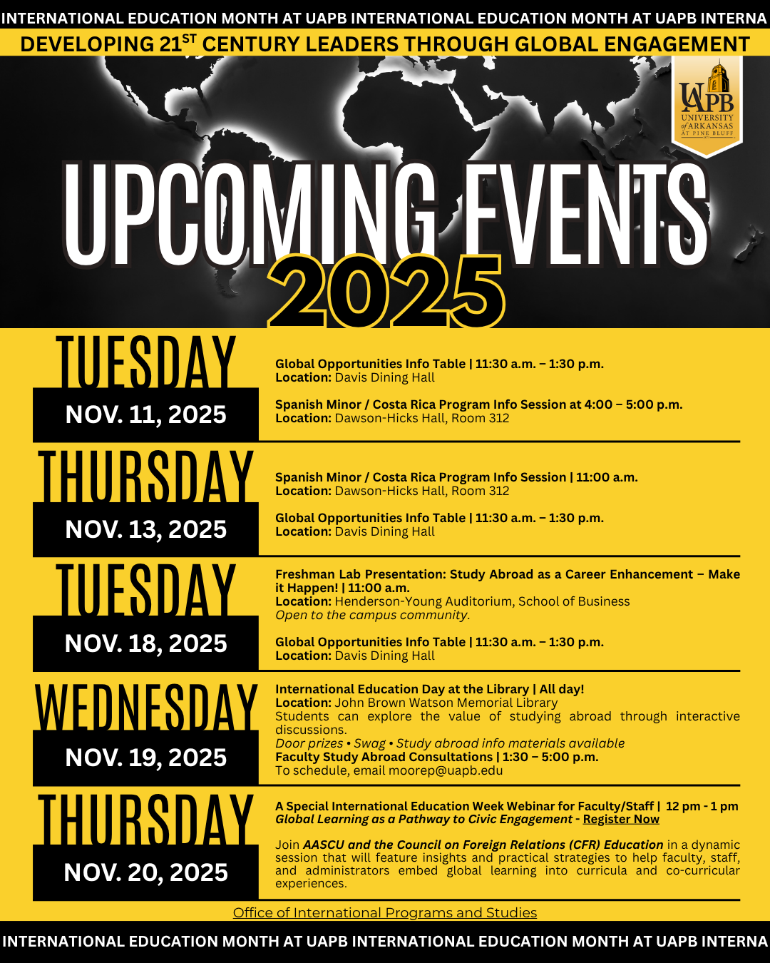 International Education Month 2025