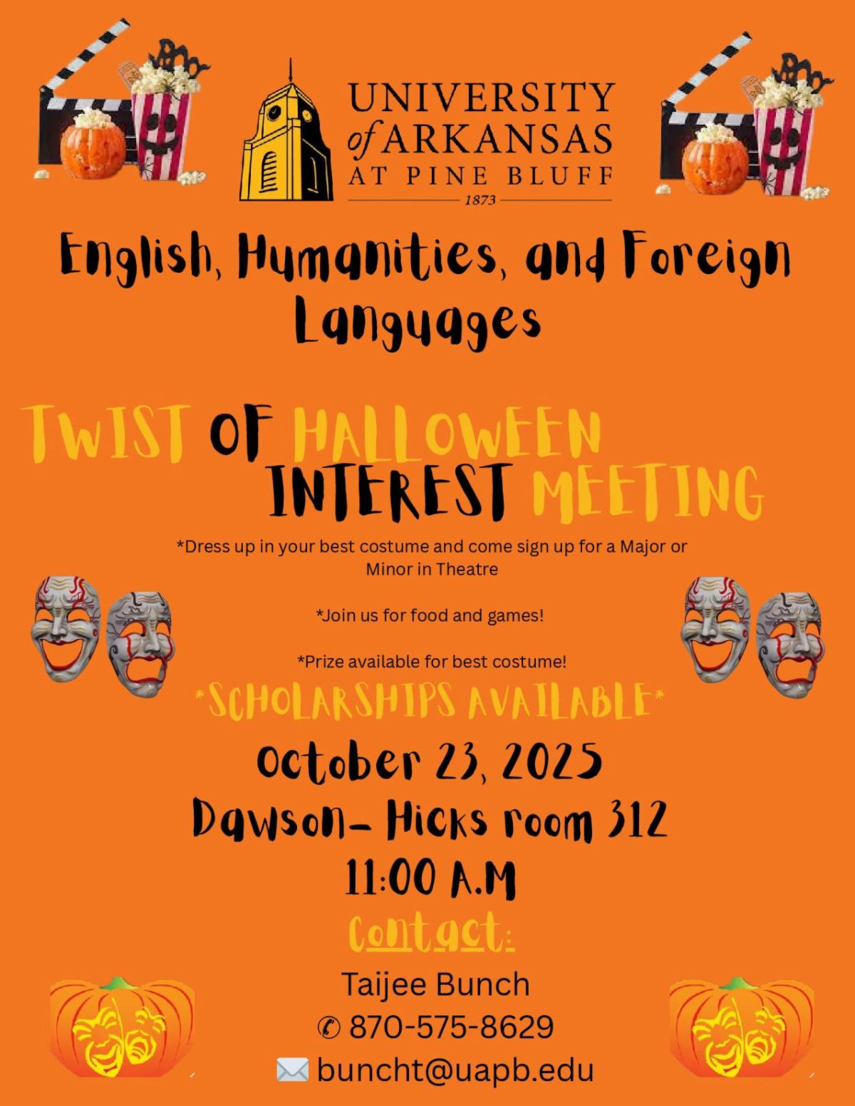 Twist of Halloween Interest Meeting