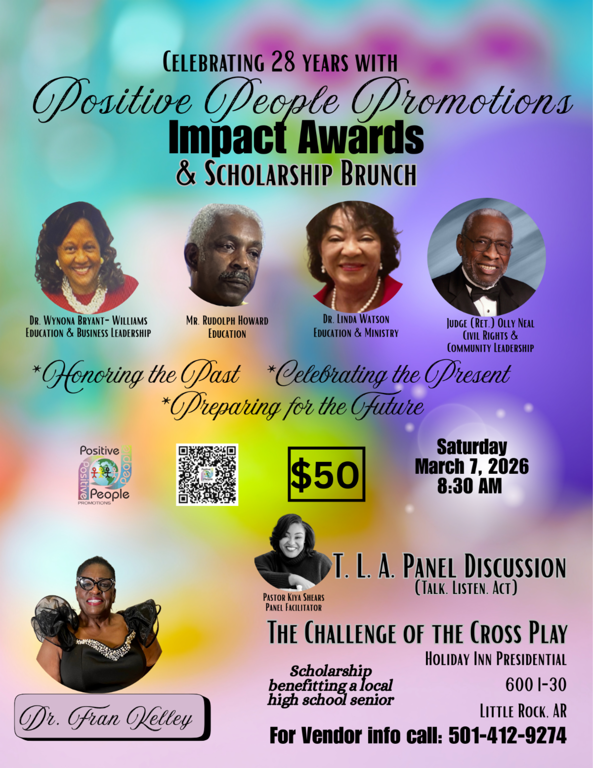 Positive People Promotions Scholarship Brunch Flyer 2026