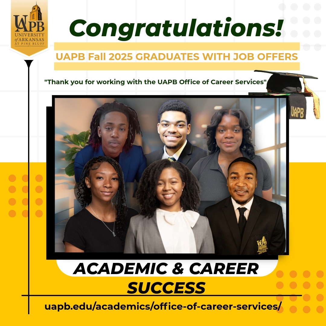 UAPB Fall 2025 Graduates With Job Offers