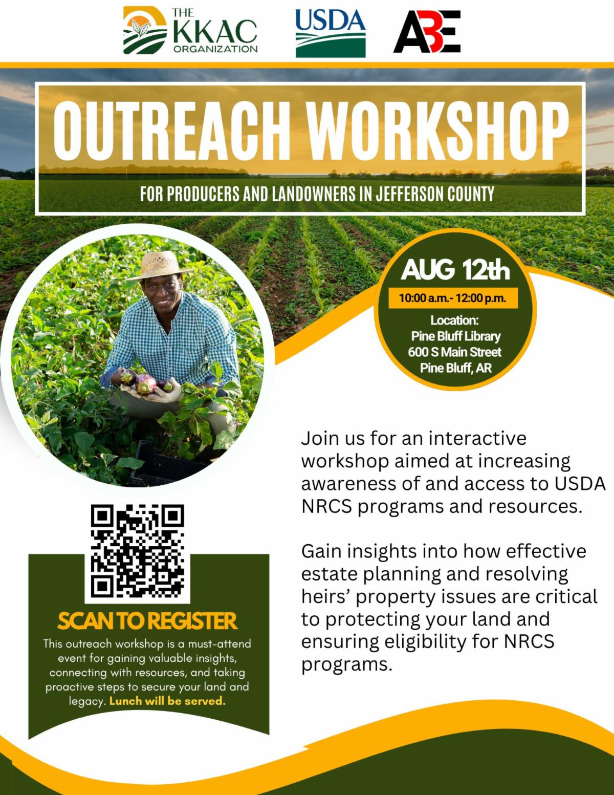 Outreach Workshop for Jefferson County Producers and Landowners