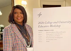 Dr. Suzzette Shaw Goldmon Council on Foreign Relations
