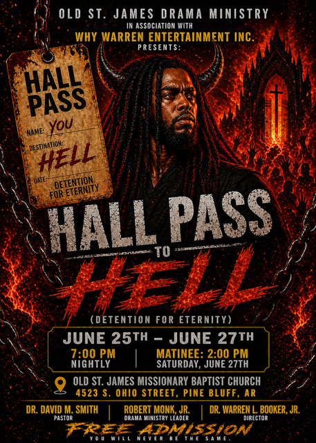 Hall Pass to Hell Flyer