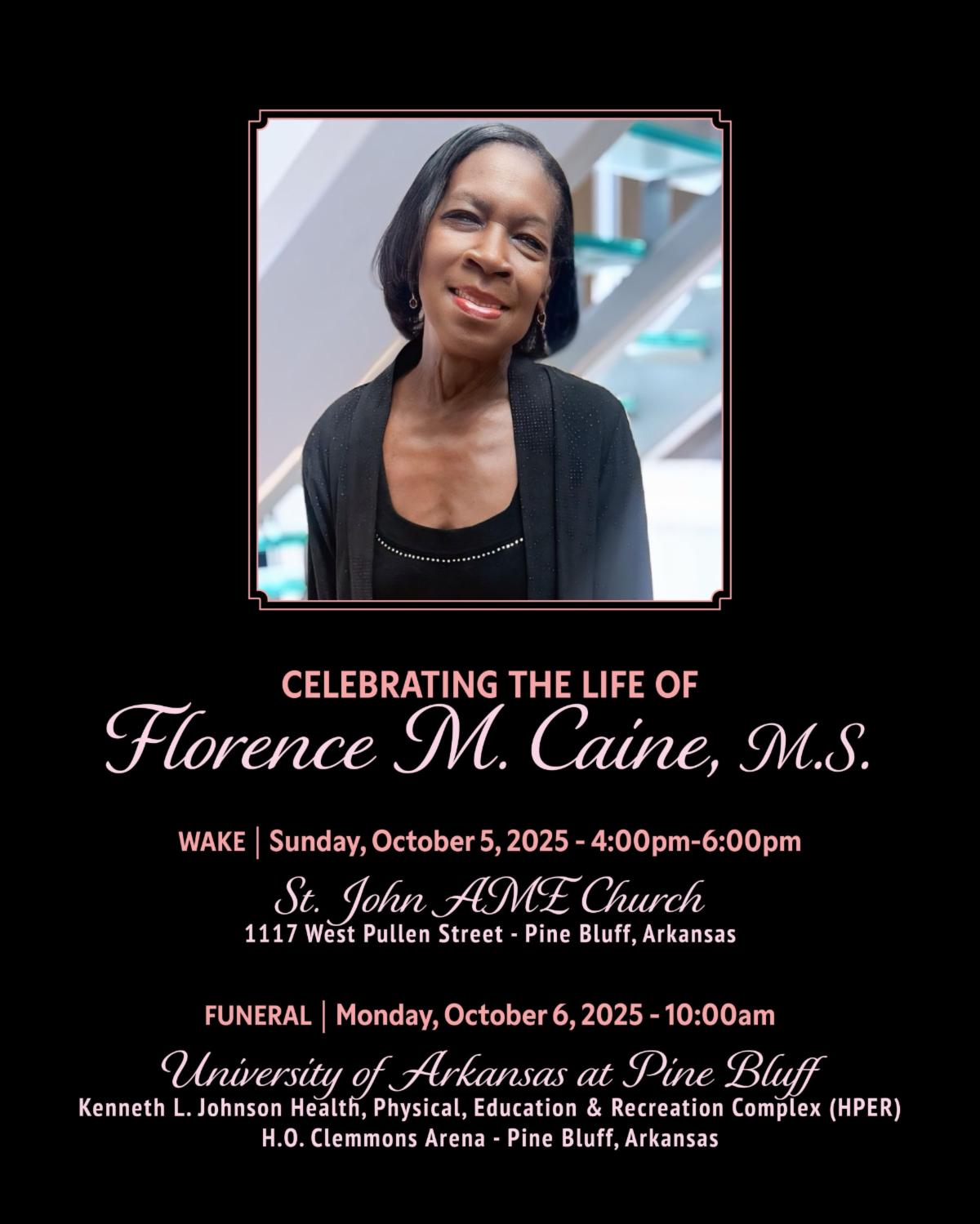 Celebrating the Life of Florence M. Caine