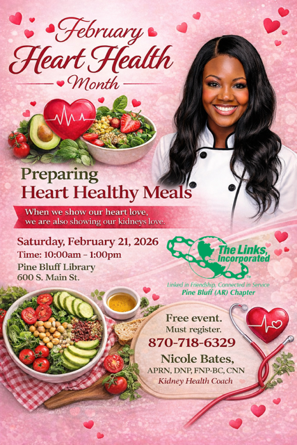 Heart Healthy Meals Event February 21 2026