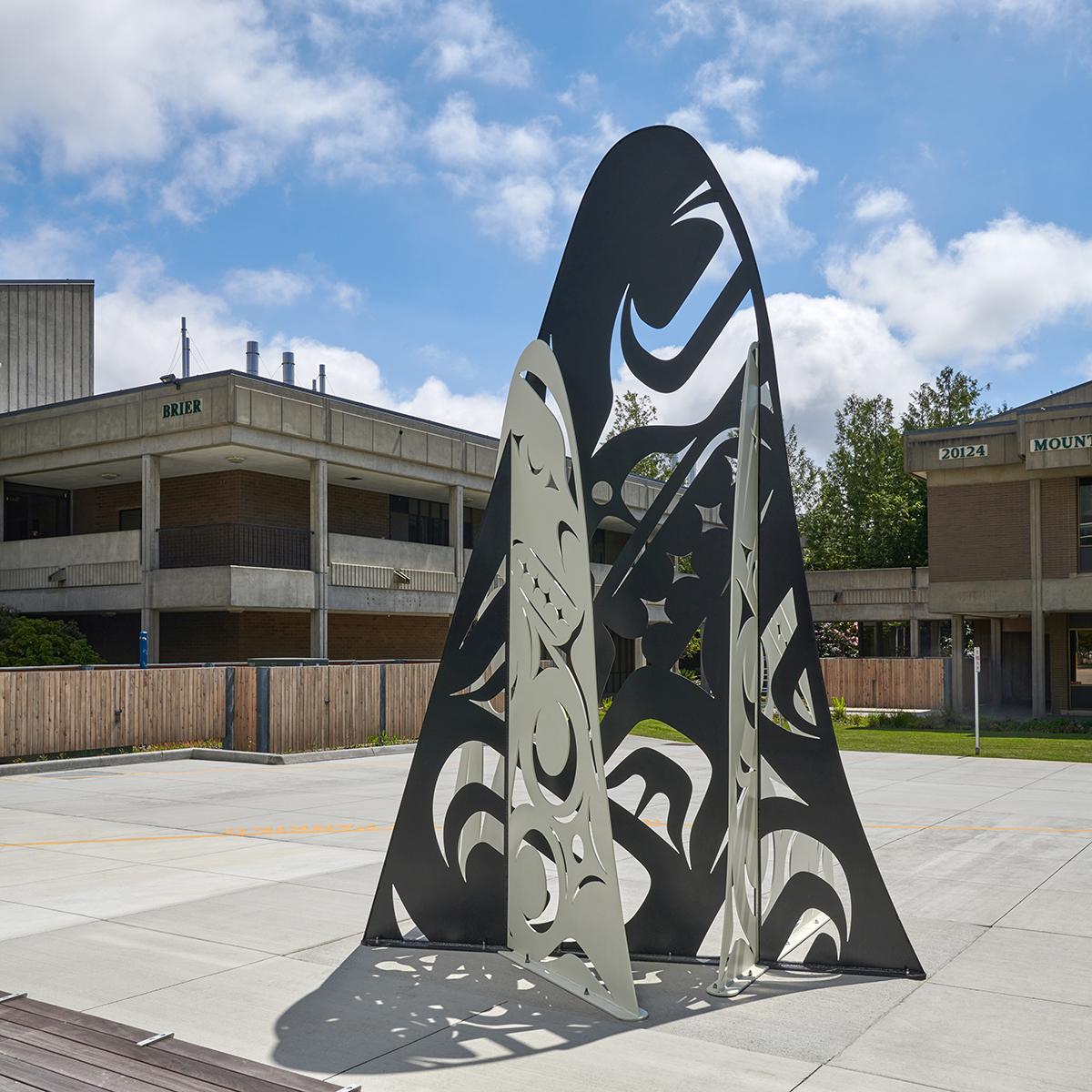 James Madison’s Family (2021) was recently installed at Edmonds College. It is among the artworks that will be cared for by our 3D and Integrated Artwork Conservation Lead. Photo courtesy of ArtsWA, by Dale Lang.