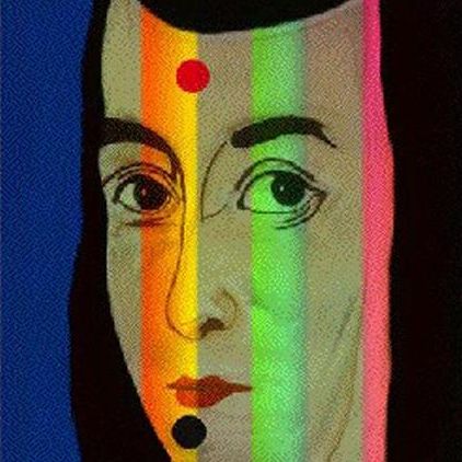 Untitled for Sor Juana, 2000. By Rupert García