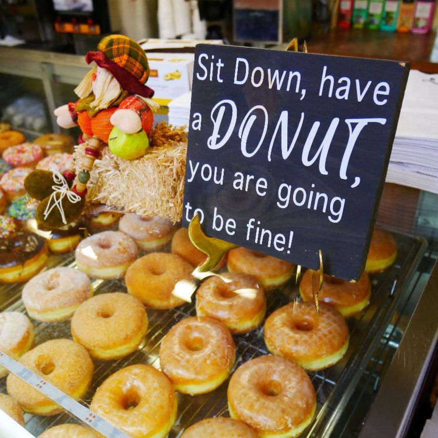 Kings Donuts welcome sign by Kelli Faryar