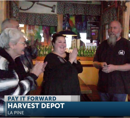 November Pay It Forward in partnership with KTVZ, Mid Oregon and Dutch Bros Coffee Co