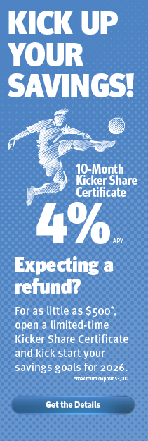 Mid Oregon special savings certificate for your tax refund