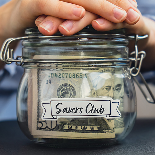 Savers Club set aside money in a certificate account earmarked for a special project expense or trip