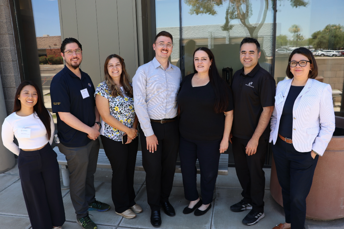 Members of the HIPMC Steering Committee posing for a group picture at the June HIPMC partner meeting