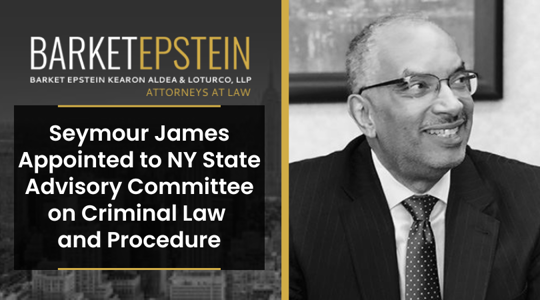 Seymour James Appointment