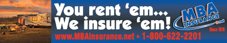 You rent 'em, we insure 'em at MBA Insurance