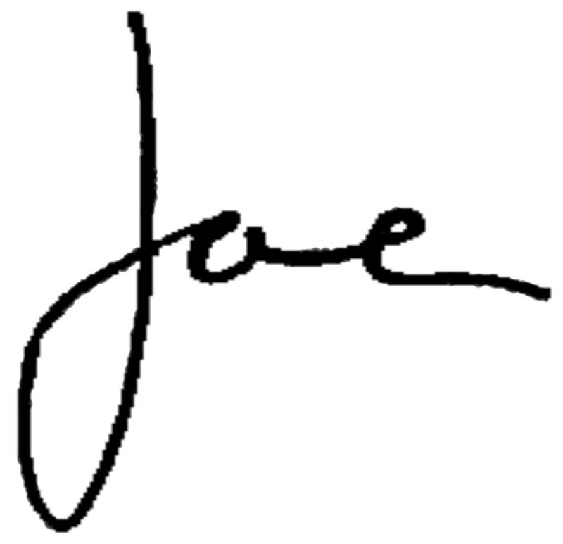 Joe Catrambone Signature