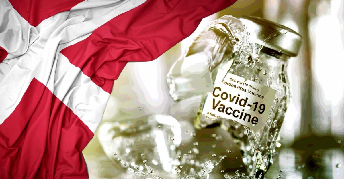 covid vaccine denmark flag