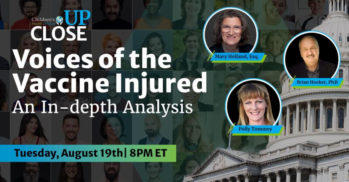CHD UpClose Voices of the Vaccine Injured An In Depth Analysis