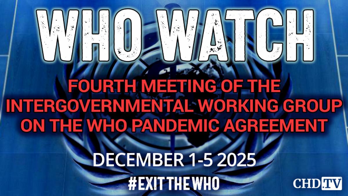 WHO WATCH: Fourth Meeting of the Intergovernmental Working Group (IGWG) on the WHO Pandemic Agreement | Dec. 1-5