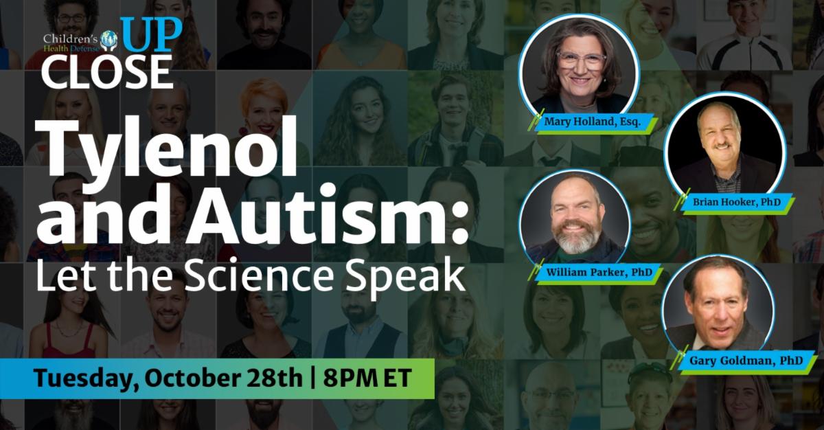 event image feature photos of the speakers and the event title and date