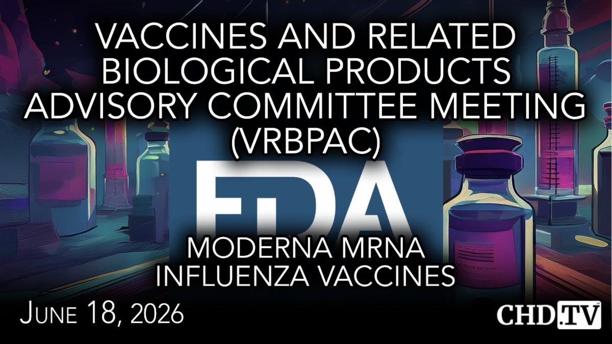 FDA VRBPAC Meeting: Moderna mRNA Influenza Vaccine Review