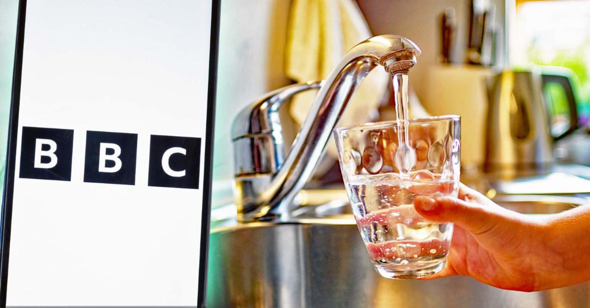 bbc and water from sink