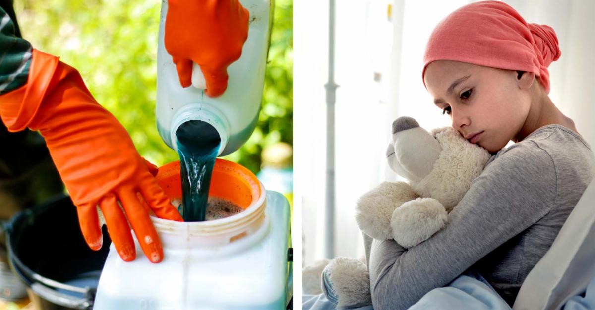 pesticides and child going through cancer treatment