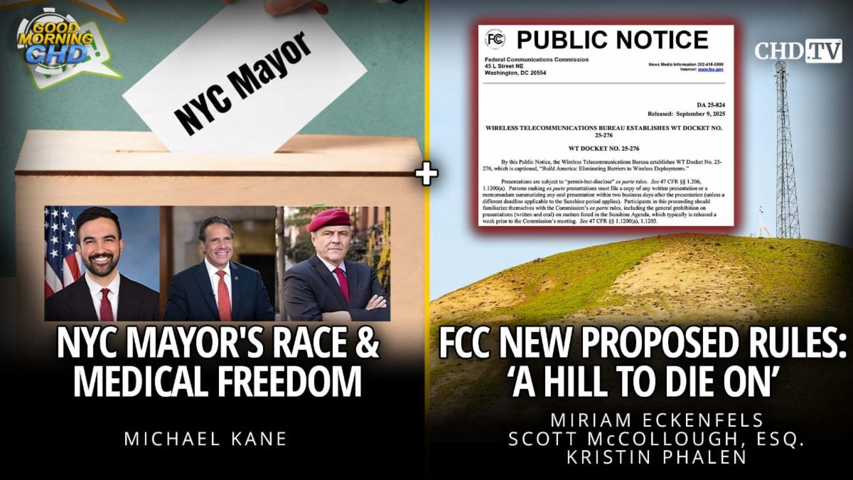 NYC Mayor's Race & Medical Freedom + FCC New Proposed Rules - 'A Hill To Die On'