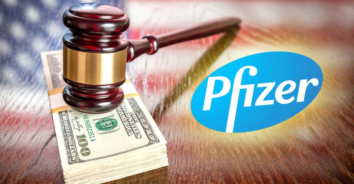 pfizer logo gavel