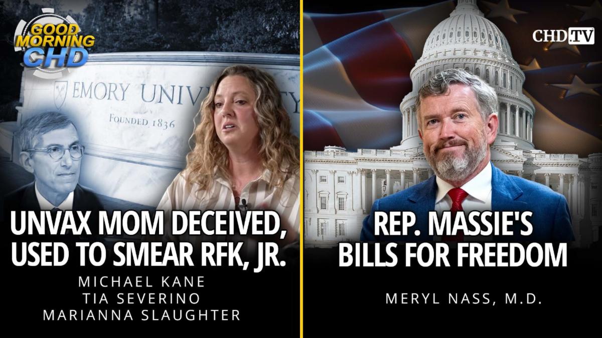 Unvax Mom Deceived Used to Smear RFK Jr. + Rep. Massie's Bills for Freedom
