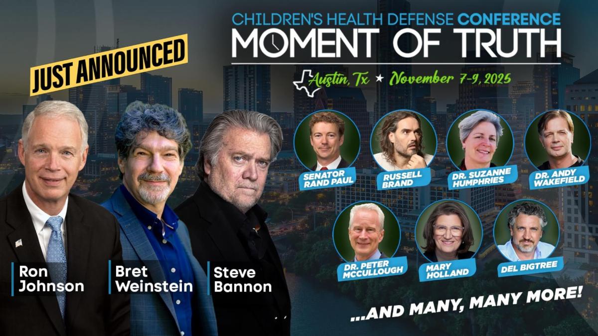 Ron Johnson Bret Weinstein and Steven Bannon added as CHD Conference speakers