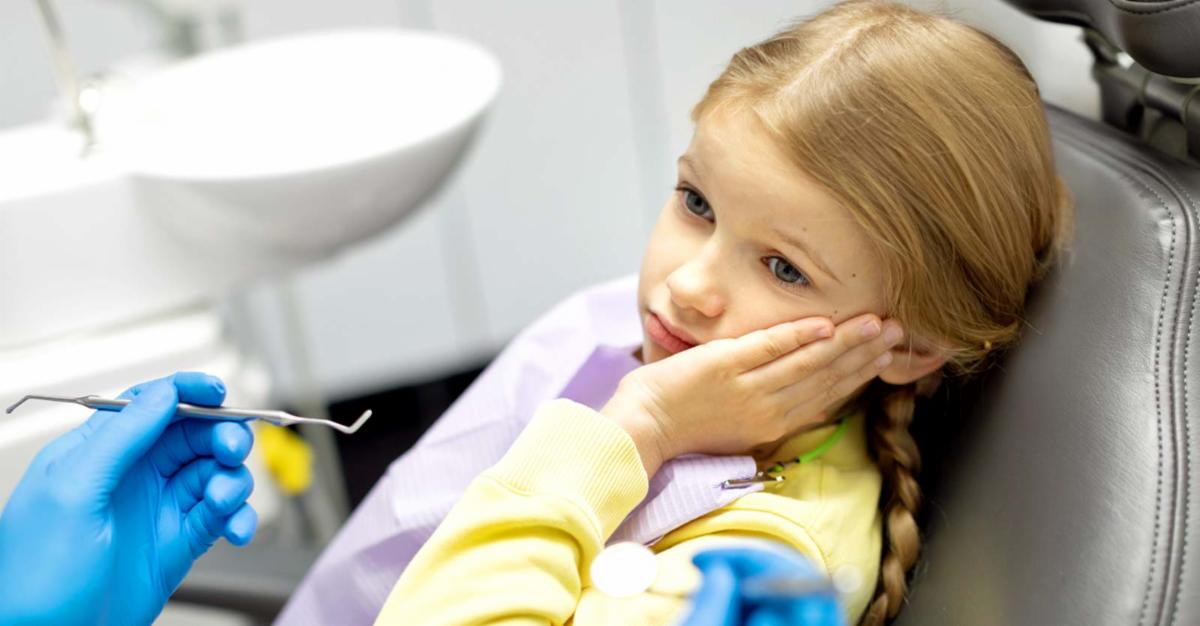 child at dentist