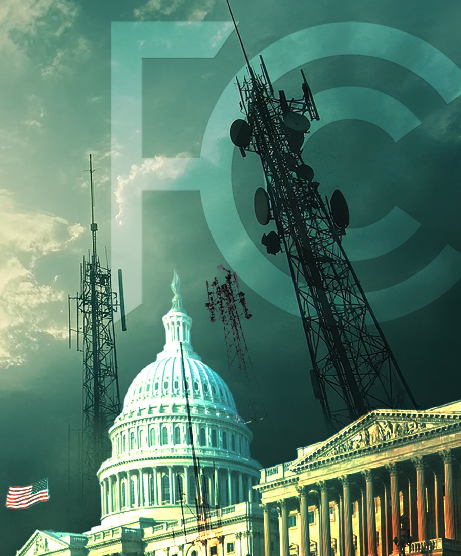 FCC takeover of local cell tower control