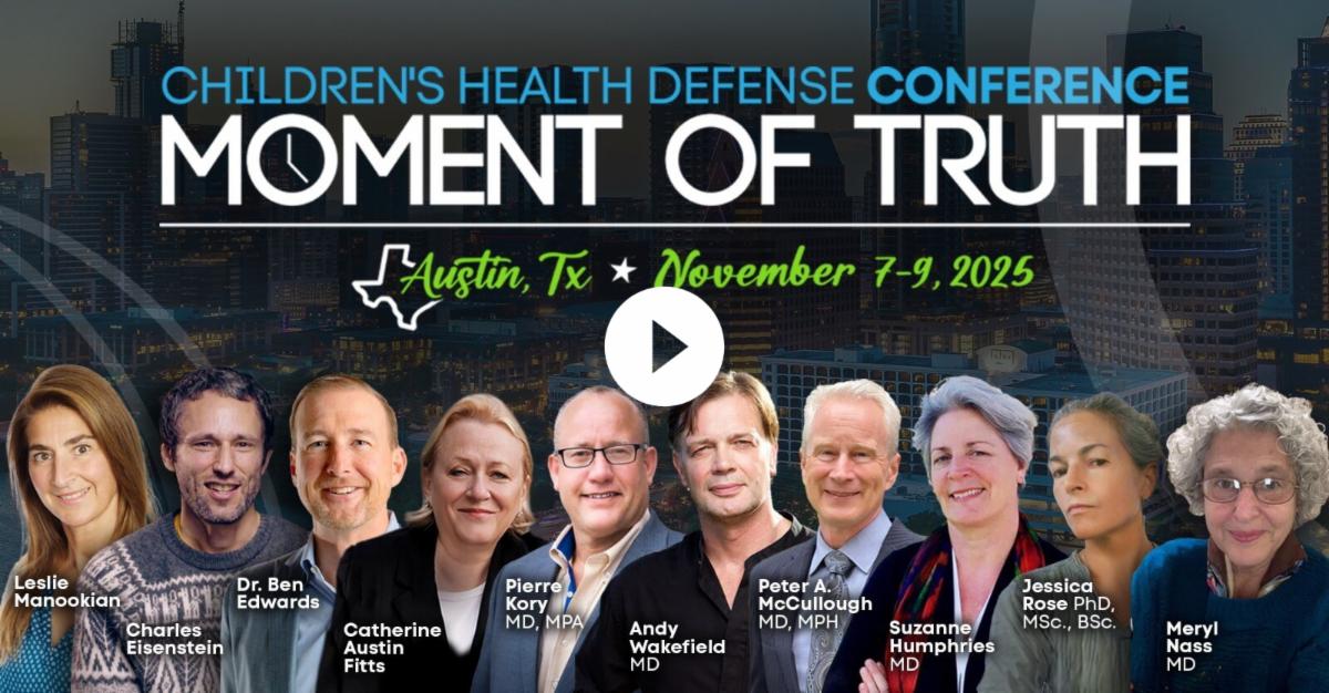 CHD 2025 Conference featured speakers with play button overlay