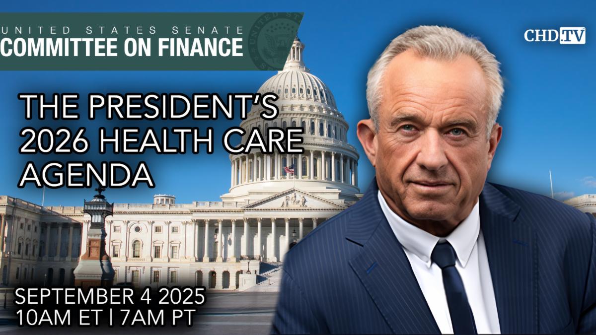 Hearing With RFK Jr. -The President’s 2026 Health Care Agenda