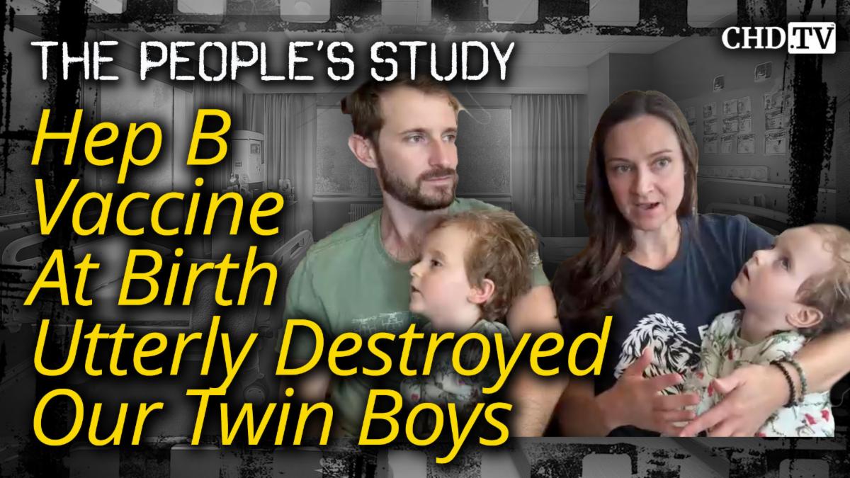 Hep B Vaccine at Birth Utterly Destroyed Our Twin Boys